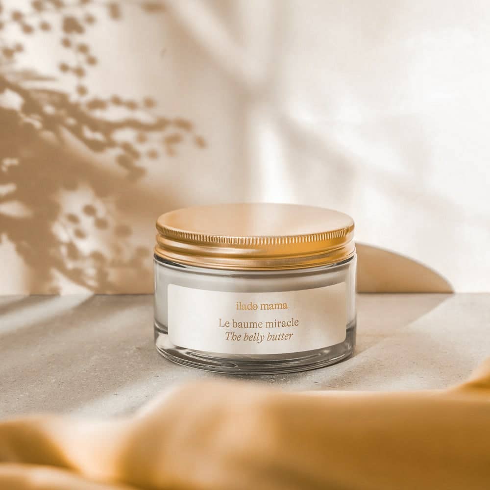 Ökologischer Miracle Balm gegen Dehnungsstreifen
