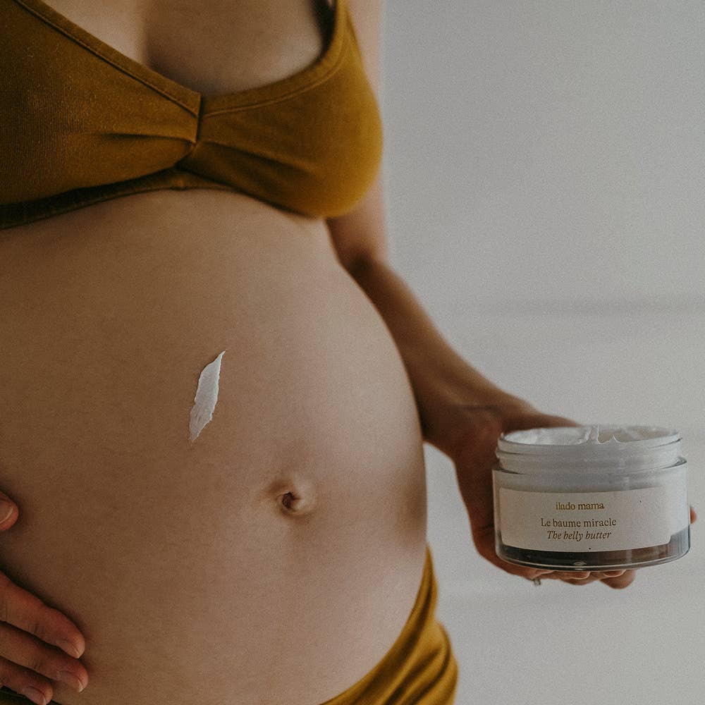 Ökologischer Miracle Balm gegen Dehnungsstreifen
