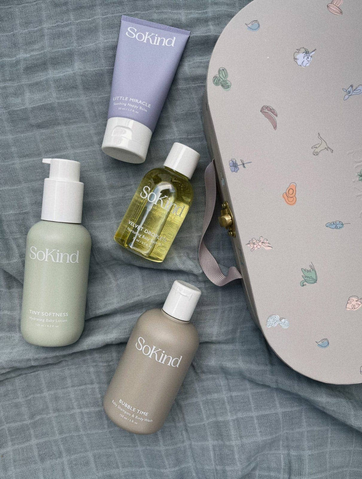Dear Baby – Geschenkset mit Pflege für Babys