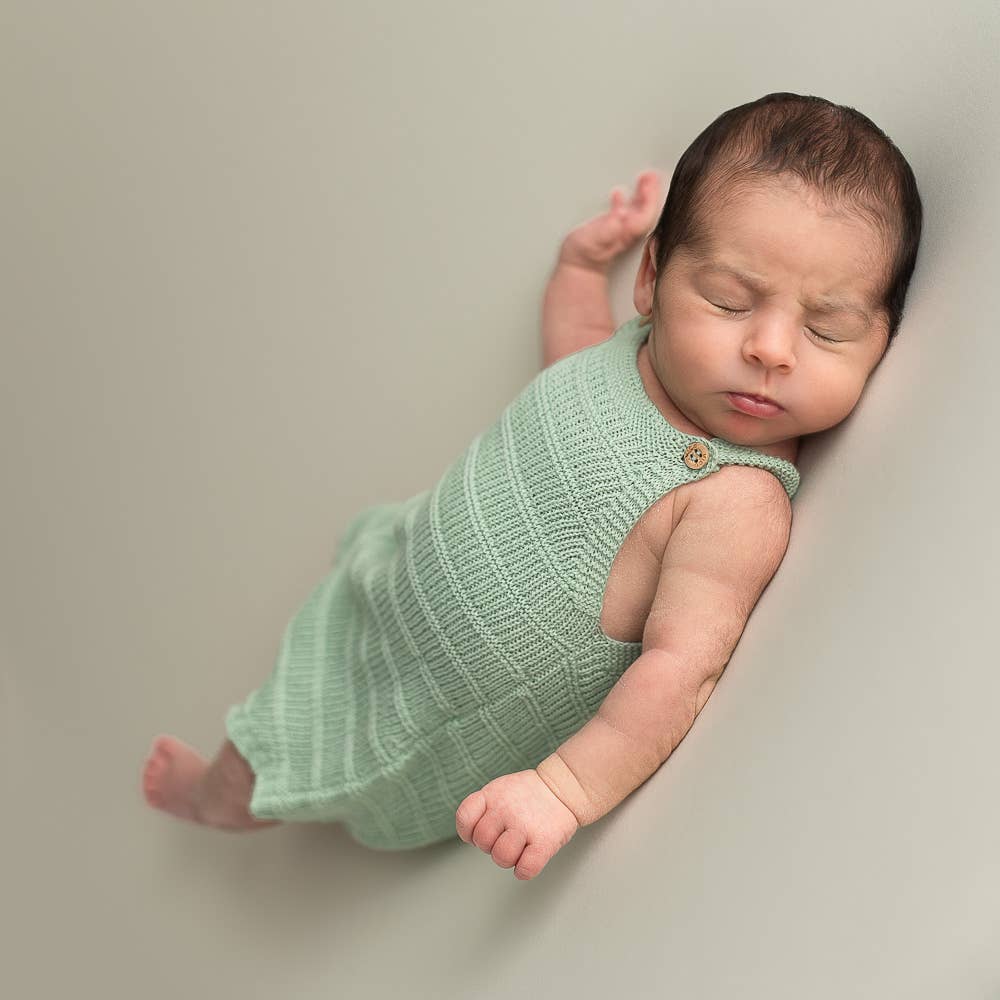 Gestrickter Romper - Bio