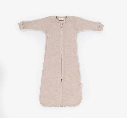 Sleep suit for baby in 100% merino wool