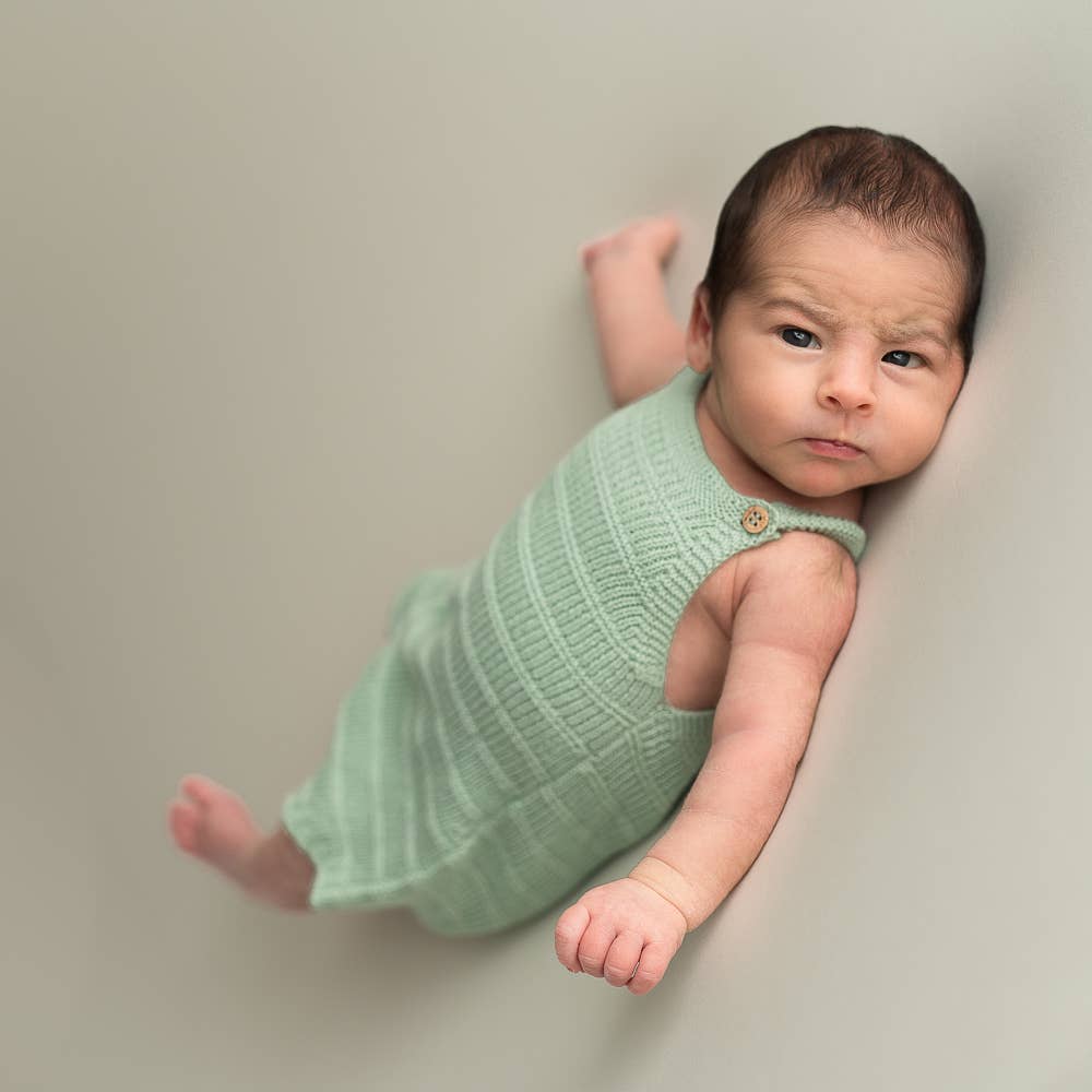 Gestrickter Romper - Bio
