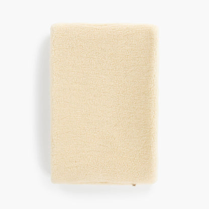 Sheet in 100% brushed merino wool for baby cot 60x120 cm