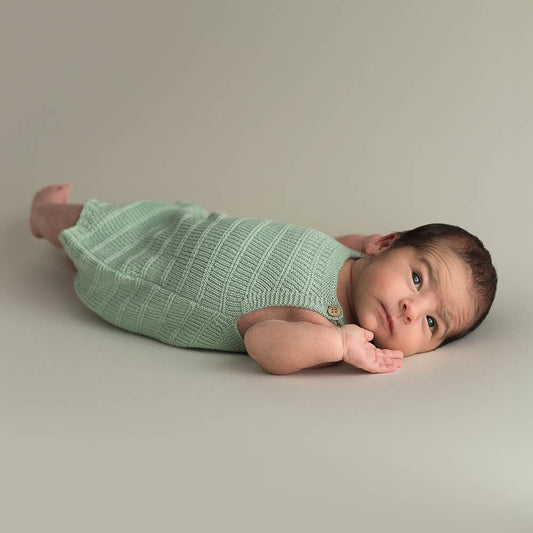 Gestrickter Romper - Bio