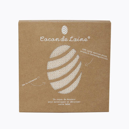 Cocoon Wickeltuch aus weicher Merinowolle