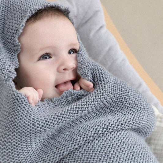 Cocoon Wickeltuch aus weicher Merinowolle