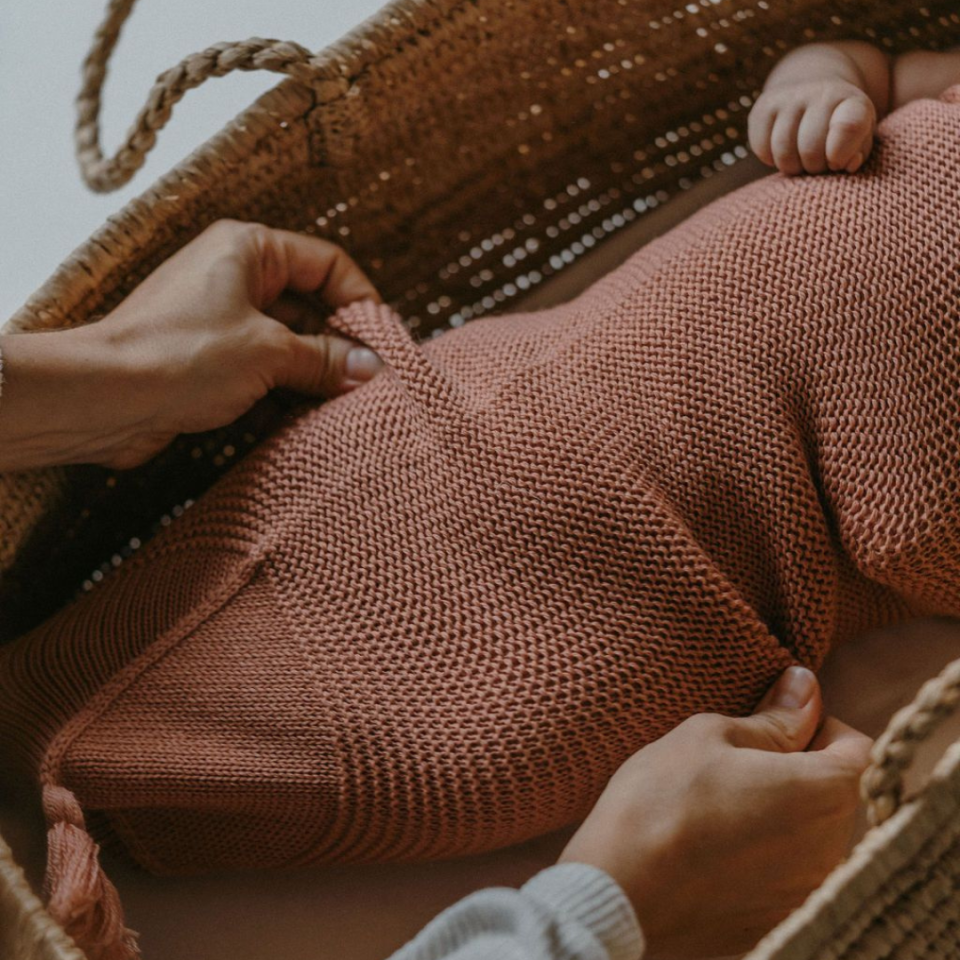Cocoon Wickeltuch aus weicher Merinowolle