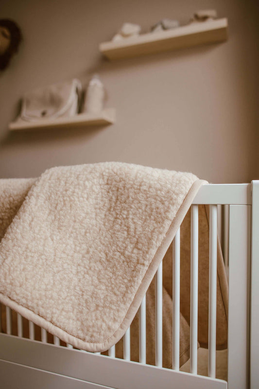 Baby blanket in 100% merino wool 75x100 cm