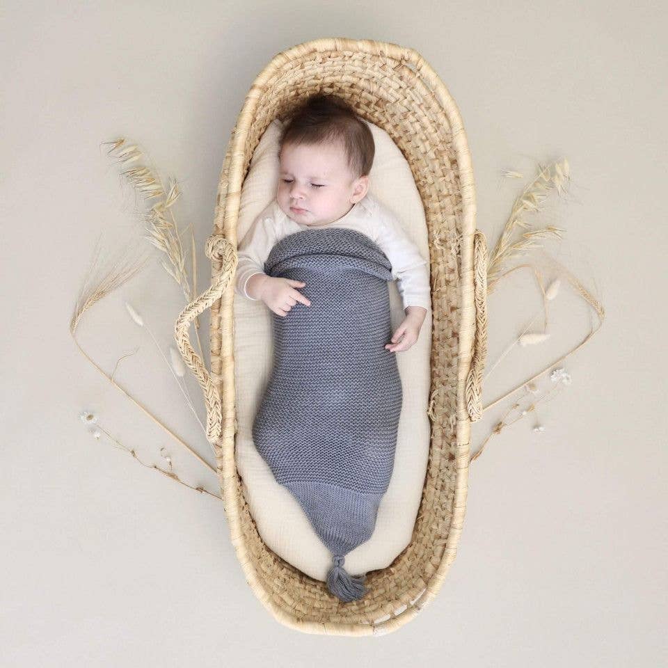 Cocoon Wickeltuch aus weicher Merinowolle