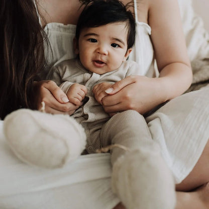 Babyschuhe aus 100 % Merinowolle