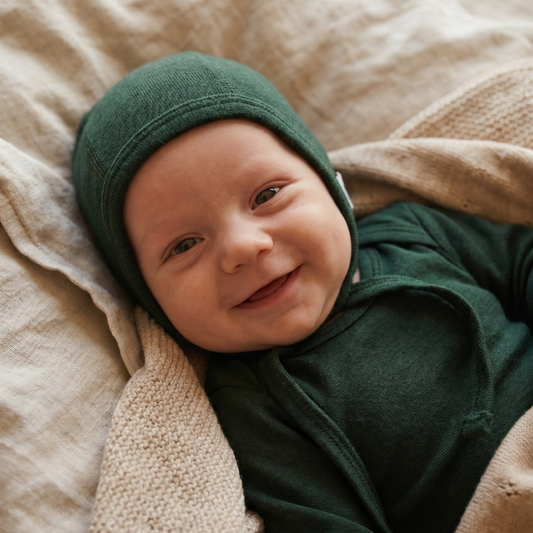 Babymützchen aus 100 % Merinowolle