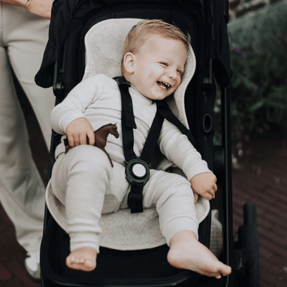 Insert for car seat and stroller in 100% merino wool
